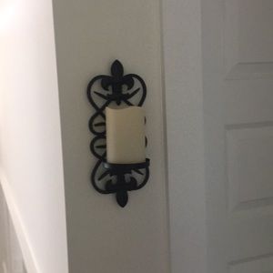 Accent metal decorative light battery operated